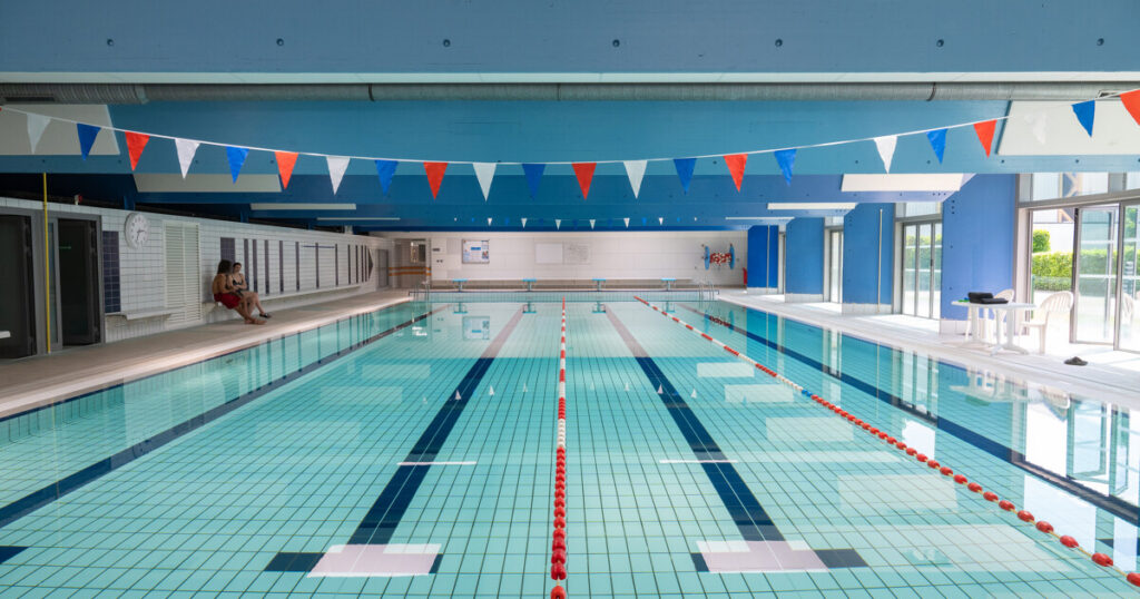 Le bassin de la piscine de Morsang-sur-Orge