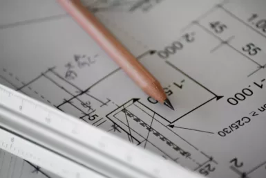 brown pencil on white printing paper