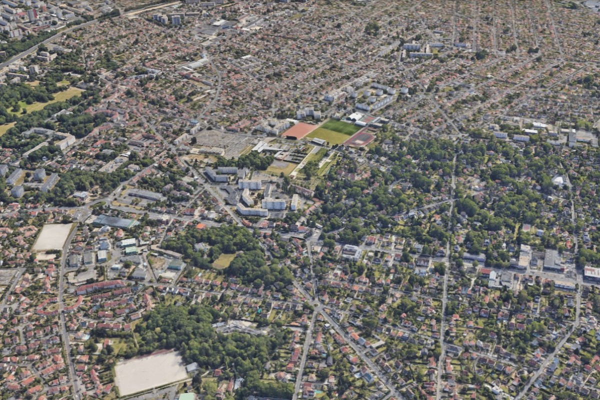 vue aérienne de Morsang-sur-Orge