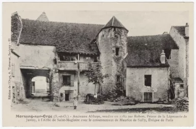 Ancienne Abbaye Saint-Magloire (carte postale ancienne)