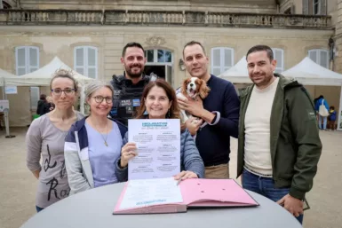 Samedi 13 septembre 2025, la Ville de Morsang-sur-Orge a signé la Déclaration universelle des droits de l’animal, affirmant ainsi son engagement en faveur du respect et du bien-être des animaux.