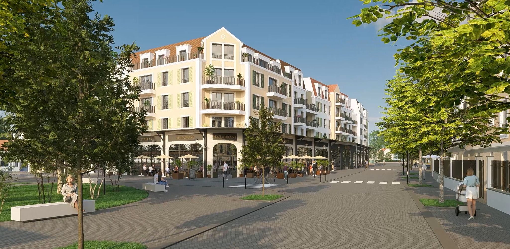 perspective K&B projet marché